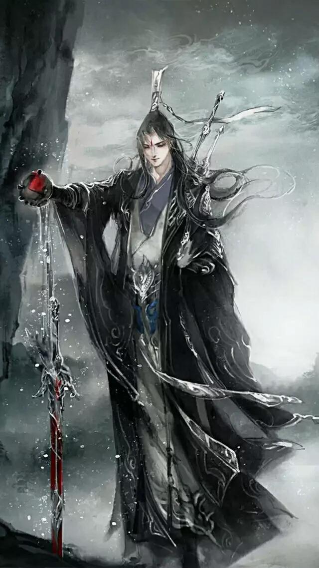 曄少網絡古風動漫圖鑒 劍挽星河，唯守一人